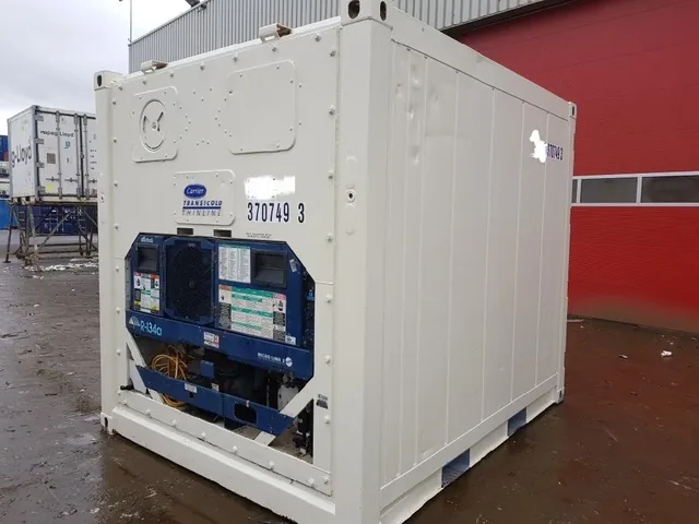 10ft Used Reefer Shipping Container – White
