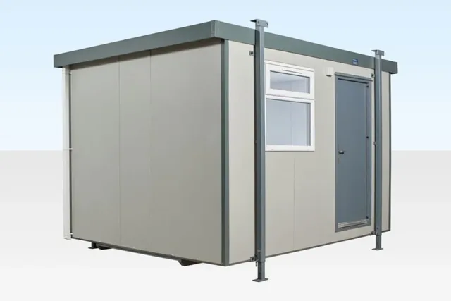 12ft x 10ft Jackleg Cabin Plastisol