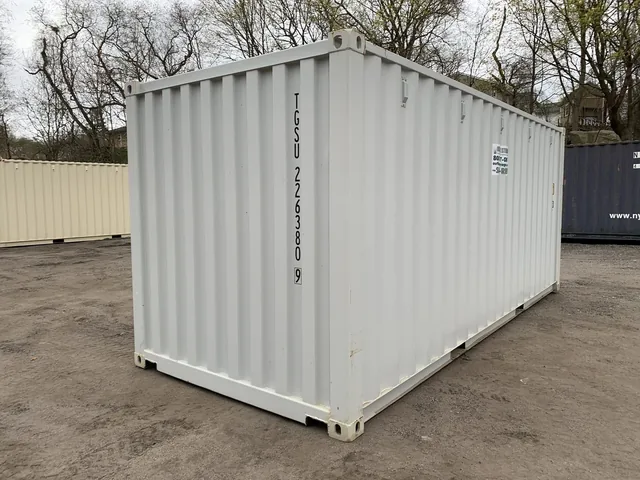 20′ x 8′ x 8.5′ Tall– New Shipping/Storage Container – Wind and Watertight – Gray