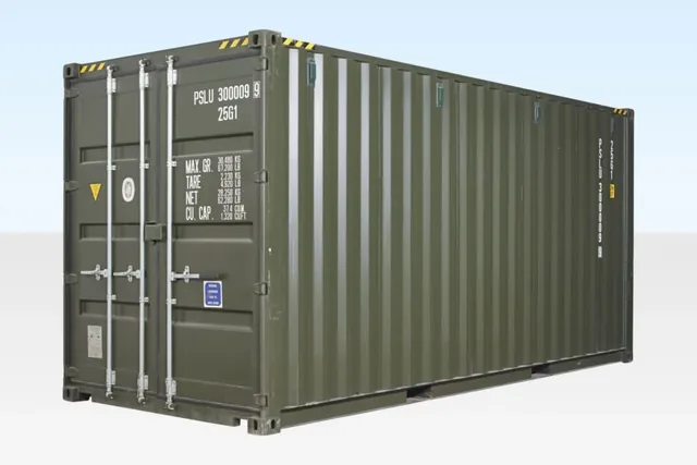20ft High Cube One-Trip Container — Plant & Machinery Storage — New