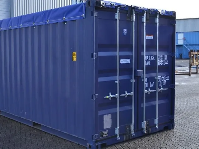 20ft High Cube Open Top Shipping Container – 9.5ft Tall – Crane Load Ready