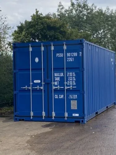 20ft New One Trip Shipping Container – Blue Or Green
