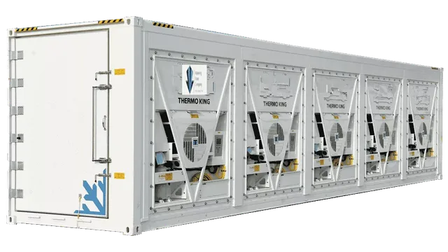 40ft High Cube One-Trip Blast Freezer Container — New