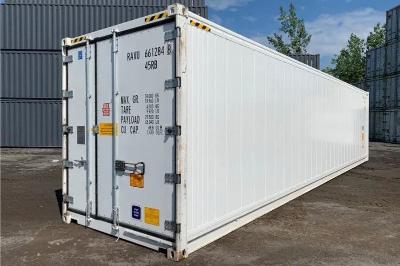 40ft New One-Trip High Cube Reefer Container