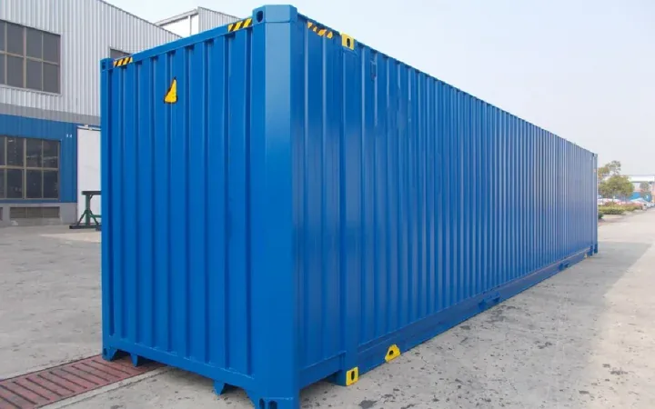 45ft High Cube One-Trip Shipping Container — New
