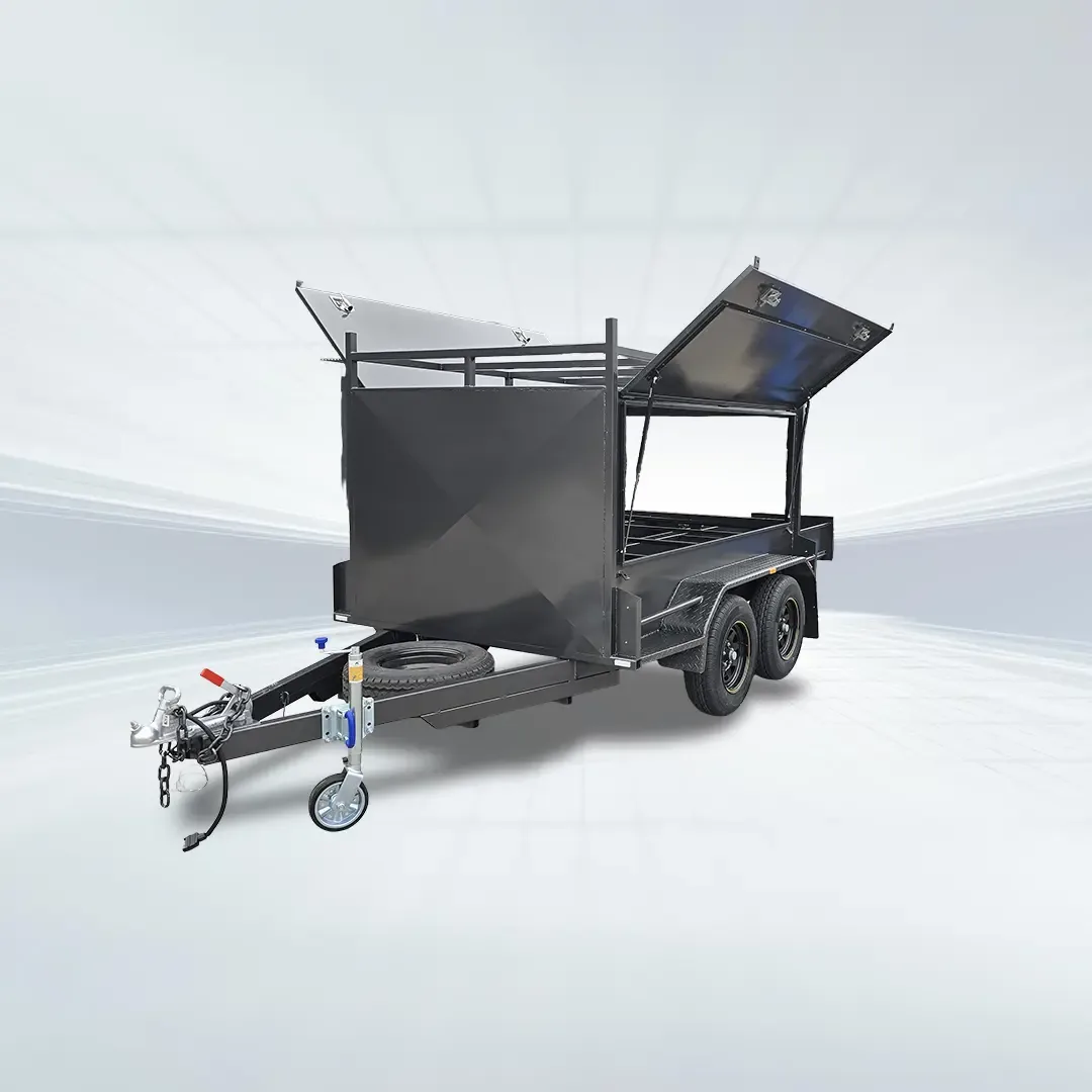 8×5 Tradesman Trailer/ 1990 Kg GVM/ 1 Piece design/ Square Top/ Full length drawers